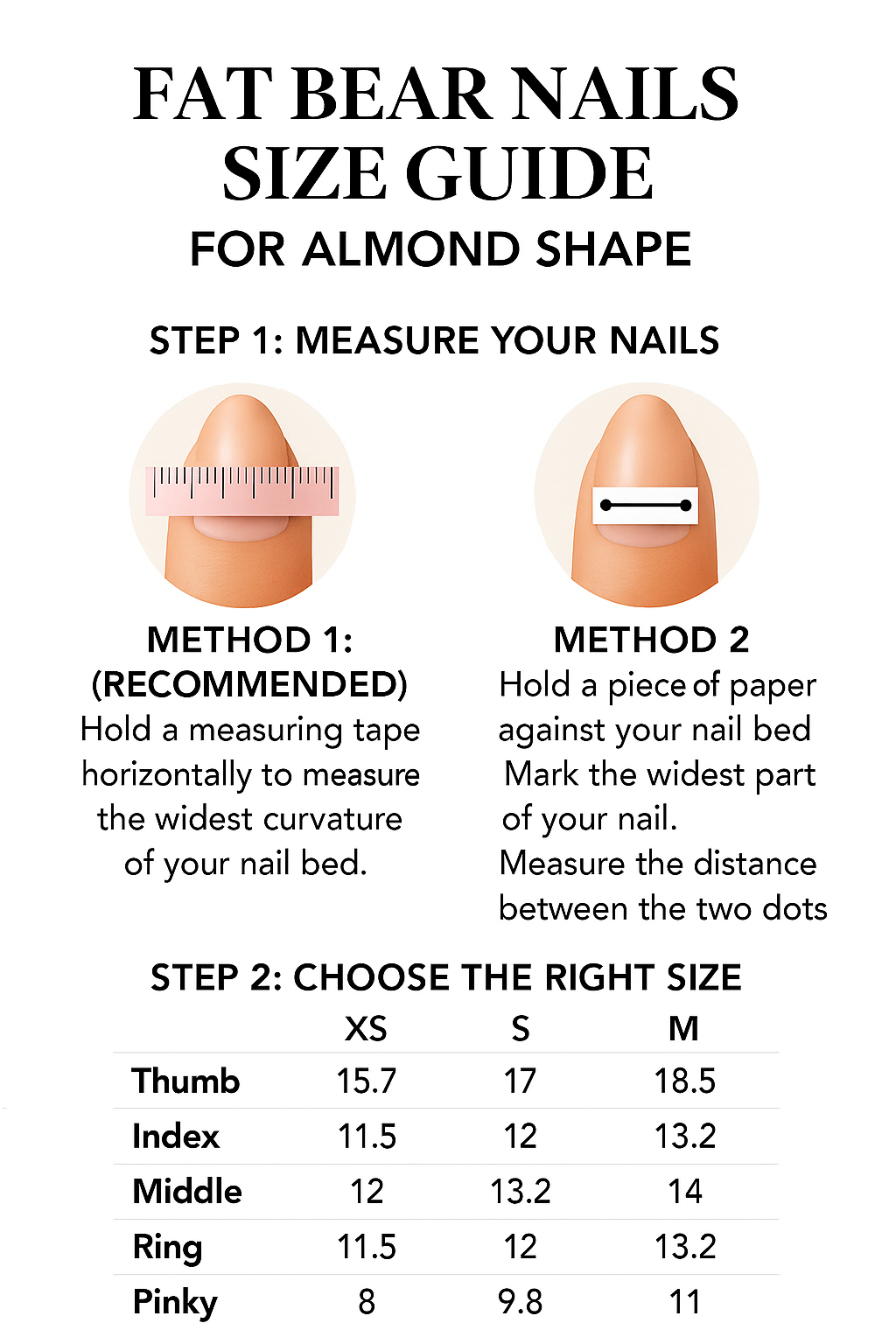 Bow Baby Press-On Nails Set đź’•